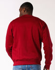 Script Arch Men's Crew - Maroon
