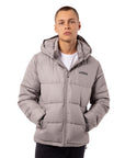 Russell Athletic Australia Men's Hampton Puffer Jacket in Timber True Since 1902