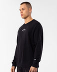 Russell Athletic Australia Men's Originals Big Arch Unbrushed Crew - Black True Since 1902