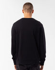 Russell Athletic Australia Men's Originals Big Arch Unbrushed Crew - Black True Since 1902