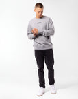 Russell Athletic Australia Men's Originals Big Arch Unbrushed Crew - Grey Marle True Since 1902