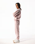 Russell Athletic Australia Women's R Logo Track Pants - Pale Lilac Pink True Since 1902