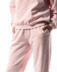 Russell Athletic Australia Women's R Logo Track Pants - Pale Lilac Pink True Since 1902