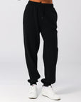Russell Athletic Australia Women's R Logo Track Pants - Black True Since 1902