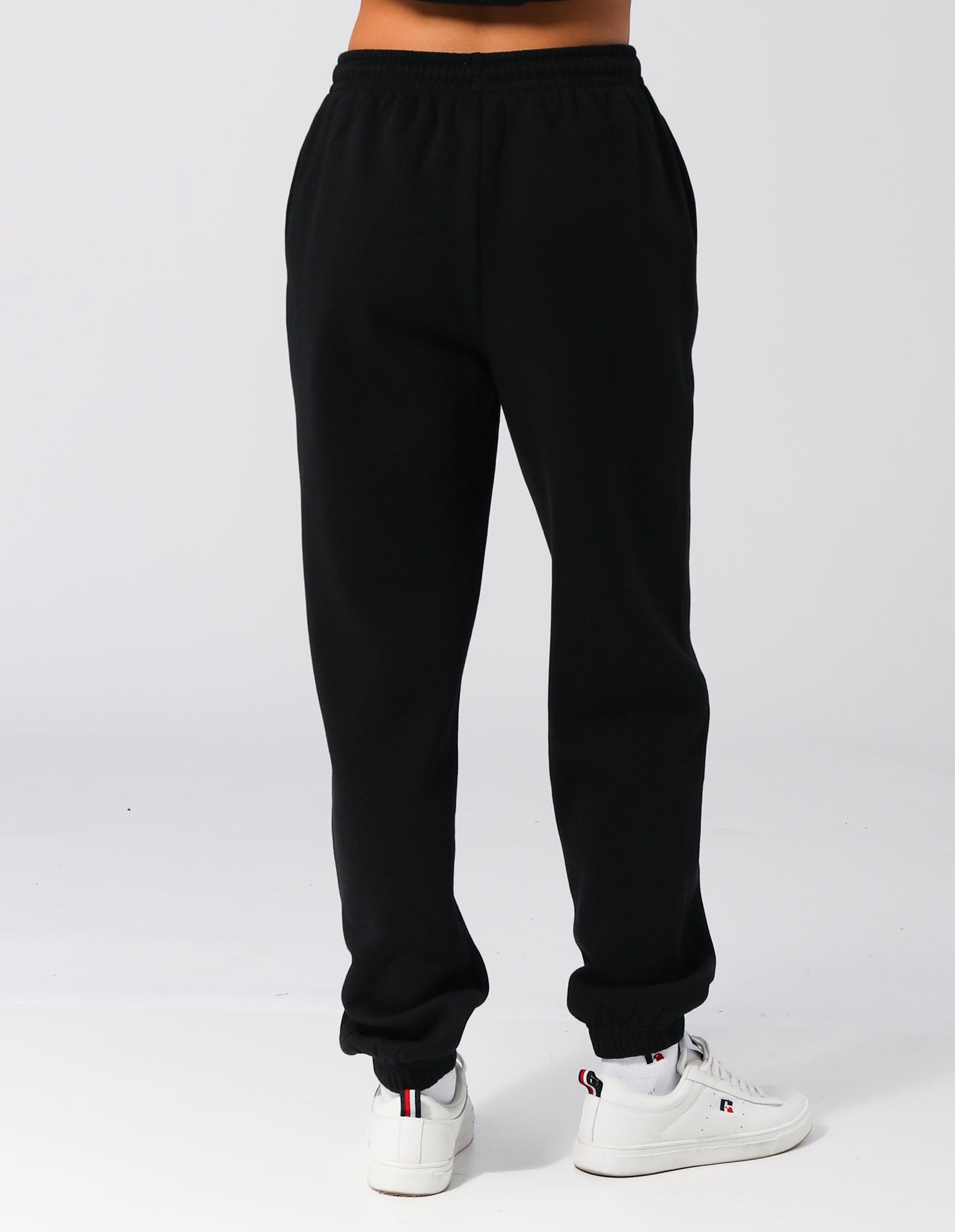 Russell Athletic Australia Women's R Logo Track Pants - Black True Since 1902