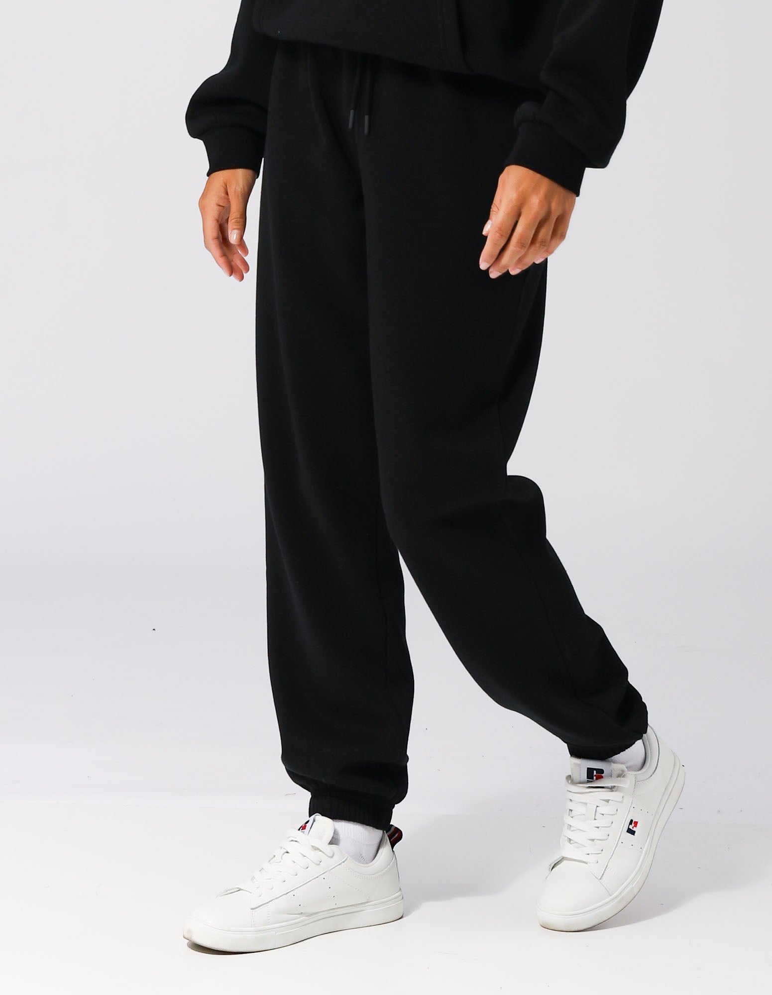 Russell Athletic Australia Women's R Logo Track Pants - Black True Since 1902