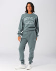 Russell Athletic Australia Womens Arch Logo Trackpant - Stormy Sea True Since 1902