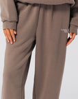 Russell Athletic Australia Womens USA 1902 Trackpant - Mocha True Since 1902