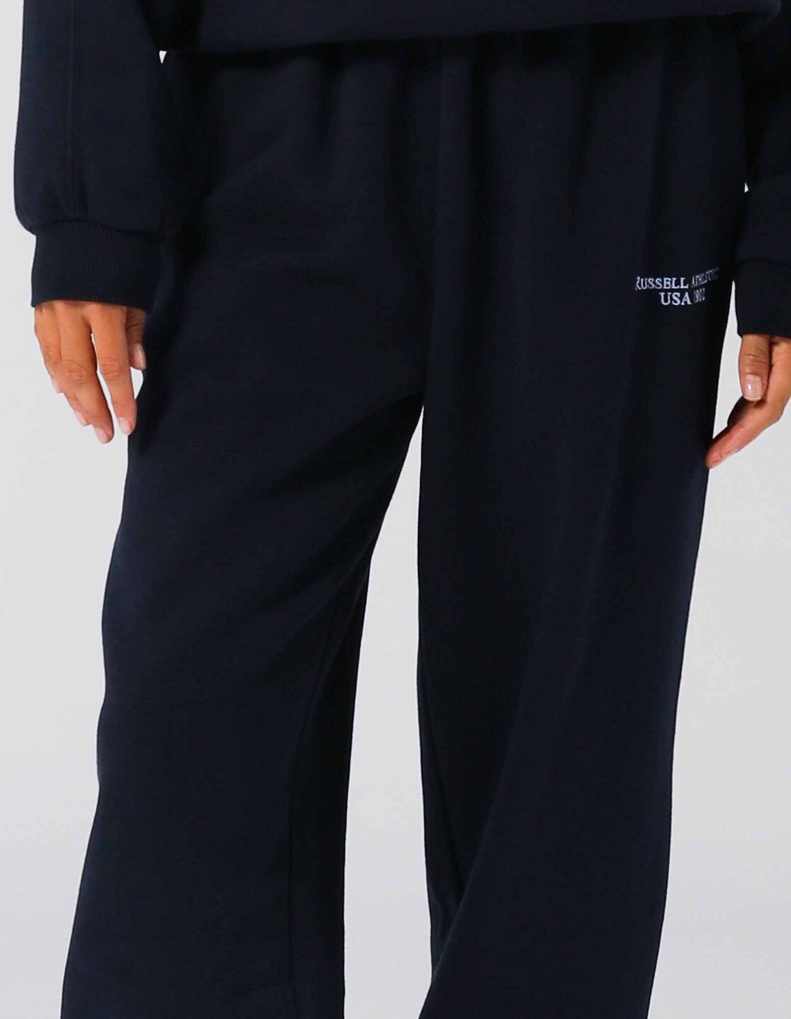 Russell Athletic Australia Womens USA 1902 Trackpant - Michigan Navy True Since 1902