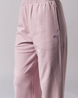 Russell Athletic Australia Women's Manhattan R Logo Wide Leg Track Pants- Rosey True Since 1902
