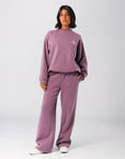 Russell Athletic Australia Women's 1902 Trio Wide Leg Pant - Elderberry True Since 1902