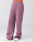 Russell Athletic Australia Women's 1902 Trio Wide Leg Pant - Elderberry True Since 1902