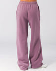 Russell Athletic Australia Women's 1902 Trio Wide Leg Pant - Elderberry True Since 1902