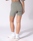 Russell Athletic Australia Women's R Logo Bike Short - Shadow Green True Since 1902