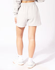 Russell Athletic Australia Women's R Logo Shorts - Antarctica White True Since 1902
