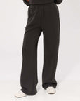 Russell Athletic Australia Women's R Tech Leisure Wide Leg Track Pant - Dark Grey True Since 1902
