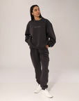 Russell Athletic Australia Women's R Tech Leisure Cuff Trackpant - Dark Grey True Since 1902
