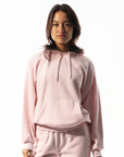 Russell Athletic Australia Womens R Logo Hoodie - Pale Lilac Pink True Since 1902
