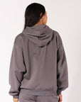 Russell Athletic Australia Womens R Logo Hoodie - Shark True Since 1902