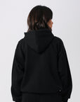 Russell Athletic Australia Womens R Logo Hoodie - Black True Since 1902