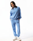 Russell Athletic Australia Women's R Logo Crew - Clear Blue Sky True Since 1902