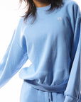 Russell Athletic Australia Women's R Logo Crew - Clear Blue Sky True Since 1902