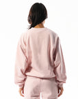 Russell Athletic Australia Women's R Logo Crew - Pale Lilac Pink True Since 1902