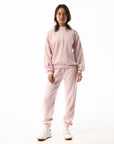 Russell Athletic Australia Women's R Logo Crew - Pale Lilac Pink True Since 1902