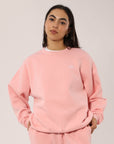Russell Athletic Australia Women's R Logo Crew - Quartz Pink True Since 1902
