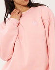 Russell Athletic Australia Women's R Logo Crew - Quartz Pink True Since 1902