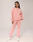 Russell Athletic Australia Women's R Logo Crew - Quartz Pink True Since 1902