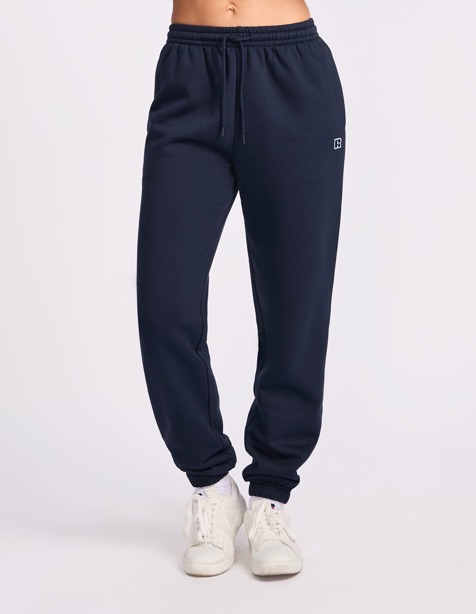 R Logo Womens Track Pants - Michigan Navy