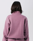 Russell Athletic Australia Womens 1902 Trio Quarter Zip - Elderberry True Since 1902