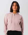 Russell Athletic Australia Women's R-Tech Zip Through Hoodie - Dusty Rose True Since 1902