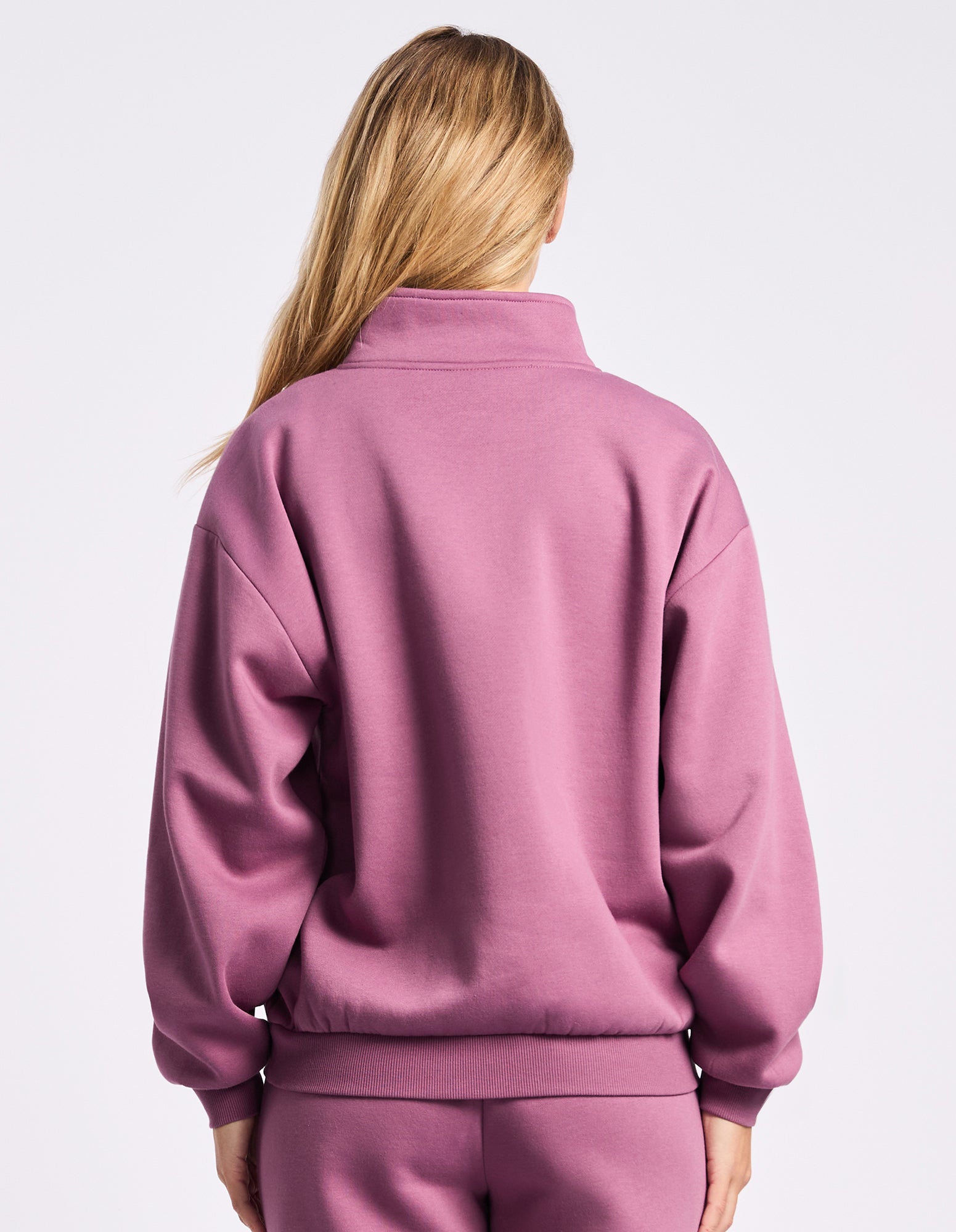 R Logo Women's Quarter Zip - Tulipwood