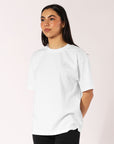 Russell Athletic Australia R Logo Women's Tee - White True Since 1902
