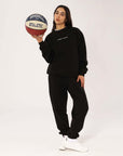 Russell Athletic Australia Women's R Tech Leisure Crew - Black True Since 1902