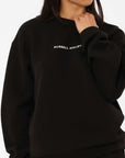 Russell Athletic Australia Women's R Tech Leisure Crew - Black True Since 1902