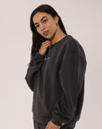 Russell Athletic Australia Women's R Tech Leisure Crew - Dark Grey True Since 1902