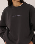 Russell Athletic Australia Women's R Tech Leisure Crew - Dark Grey True Since 1902