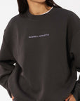 Women's R Tech Leisure Crew - Dark Grey