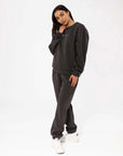 Women's R Tech Leisure Crew - Dark Grey