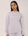 Russell Athletic Australia Women's R Tech Leisure Crew - Mauve True Since 1902