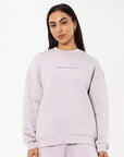 Russell Athletic Australia Women's R Tech Leisure Crew - Mauve True Since 1902