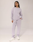 Russell Athletic Australia Women's R Tech Leisure Crew - Mauve True Since 1902