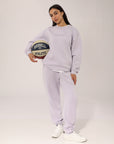 Russell Athletic Australia Women's R Tech Leisure Crew - Mauve True Since 1902