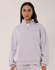 Russell Athletic Australia Women's R Tech Leisure Quarter Zip - Mauve True Since 1902