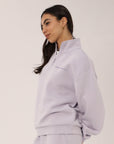 Russell Athletic Australia Women's R Tech Leisure Quarter Zip - Mauve True Since 1902