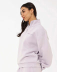 Russell Athletic Australia Women's R Tech Leisure Quarter Zip - Mauve True Since 1902
