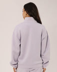 Russell Athletic Australia Women's R Tech Leisure Quarter Zip - Mauve True Since 1902